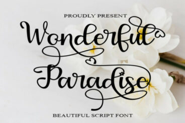 Wonderful Paradise Font