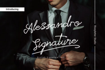 Alessandro Signature Font