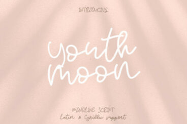 Youth Moon Font