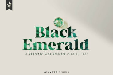 Black Emerald Font