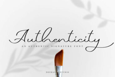 Authenticity Font