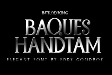 Baques Handtam Font