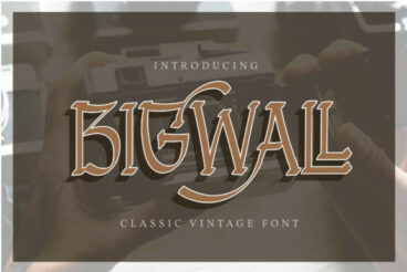 Bigwall Font