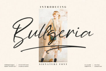 Bullgeria Font