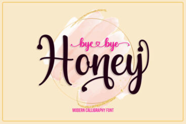 Byebye Honey Font