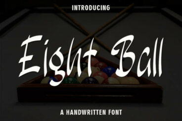 Eight Ball Font