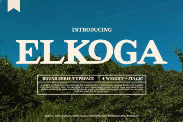 Elkoga Font