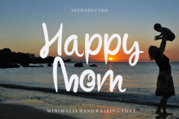 Happy Mom Font