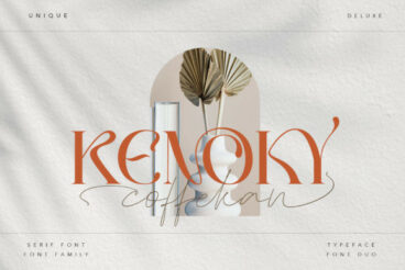 Kenoky Coffekan Font