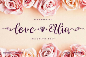 Love Erlia Font