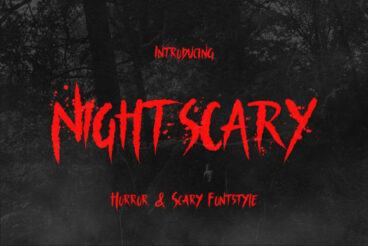 Nightscary Font