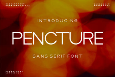 Pencture Font