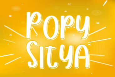 Popy Sitya Font