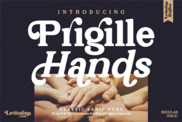 Prigille Hands Font