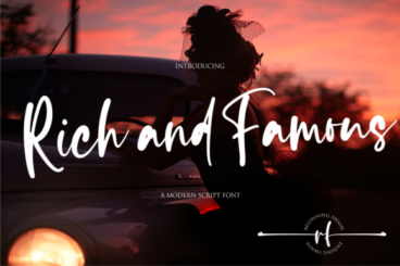 Rich and Famous Font