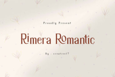 Rimera Romantic Font