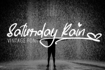 Saturday Rain Font