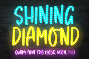 Shining Diamond Font