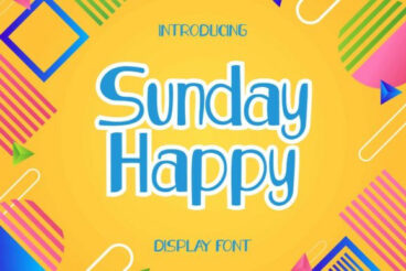 Sunday Happy Font