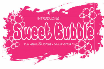 Sweet Bubble Font