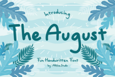The August Font