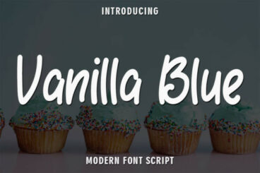 Vanilla Blue Font