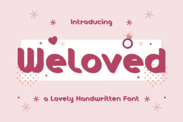 Weloved Font