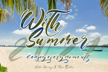 With Summer Font