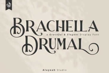 Brachella Drumal Font