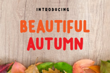 Beautiful Autumn Font