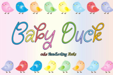 Baby Duck Font