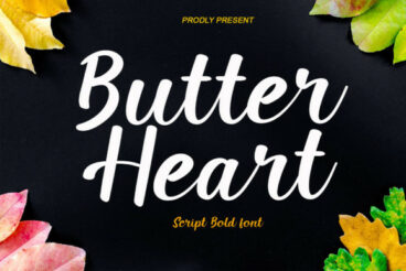 Butter Heart Font