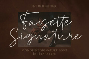 Fayette Signature Font