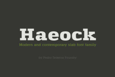 Haeock Font
