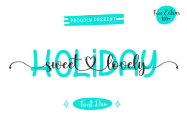 Holiday Sweet Lovely Font