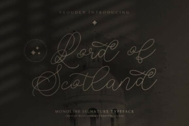 Lord of Scotland Font