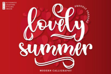Lovely Summer Font