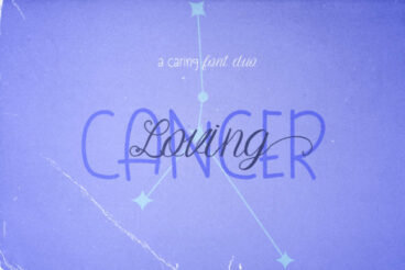 Loving Cancer Duo Font