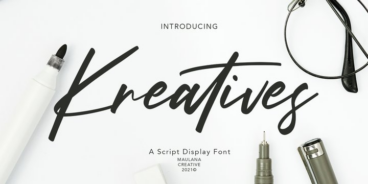 Kreatives Font