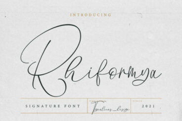 Rhiformya Font