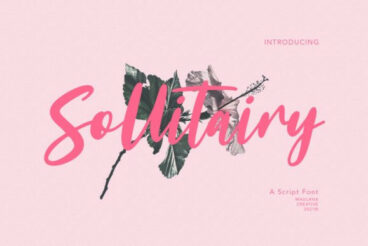 Sollitairy Font