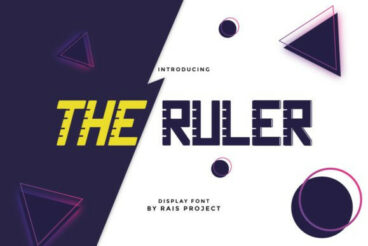 The Ruler Font
