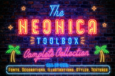 The Neonica Toolbox Font