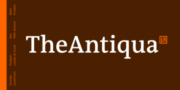 TheAntiqua Font
