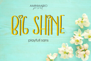 Big Shine Font