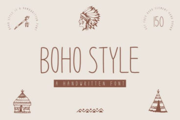 Boho Style Font