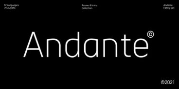 Andante Font