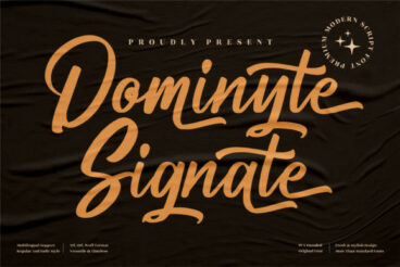 Dominyte Signate Font