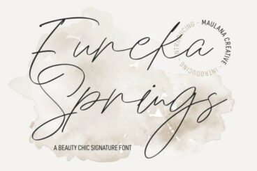 Eureka Spring Font