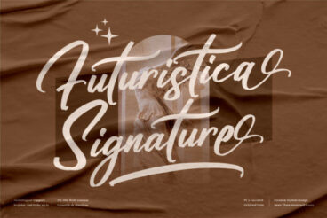 Futuristica Signature Font